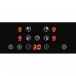 Preview: Exquisit EKI 601-2 Induktionskochfeld, 59 cm breit, 4 Kochzonen, Kindersicherung, Restwärmeanzeige, TouchControl, ohne Rahmen, schwarz