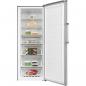 Preview: Exquisit GS380-NF-H-050E Stand Gefrierschrank, 71cm breit, 380 L, Digitale Kontrolle, inoxlook