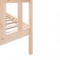 Preview: Massivholzbett Kiefer 75x190 cm