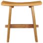 Preview: Hocker Massivholz Teak