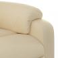 Preview: Massagesessel Creme Stoff