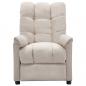 Preview: Relaxsessel Creme Stoff
