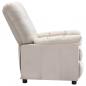 Preview: Relaxsessel Creme Stoff