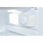 Preview: Exquisit KS16-4-HE-040E Standkühlschrank, 55 cm breit, 109L, Temperatureinstellung, LED Beleuchtung, Gemüseschublade, Eierablagen, edelstahloptik