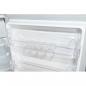 Preview: Exquisit KS16-4-HE-040E Standkühlschrank, 55 cm breit, 109L, Temperatureinstellung, LED Beleuchtung, Gemüseschublade, Eierablagen, edelstahloptik