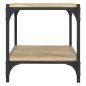 Preview: TV-Schrank Sonoma-Eiche 40x33x41 cm Holzwerkstoff und Stahl