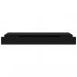 Preview: Schweberegal mit Schublade Schwarz 80x25x8 cm