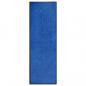 Preview: ARDEBO.de - Fußmatte Waschbar Blau 60x180 cm