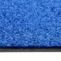 Preview: Fußmatte Waschbar Blau 60x180 cm