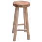 Preview: Barhocker Teak Massivholz
