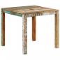 Preview: Esstisch 82x80x76 cm Altholz Massiv 