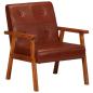 Preview: Sessel Braun Echtleder