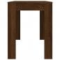 Preview: Esstisch Braun Eichen-Optik 120x60x76 cm Holzwerkstoff