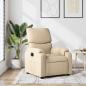 Preview: ARDEBO.de - Relaxsessel Creme Stoff