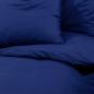 Preview: Bettwäsche-Set Marineblau 220x240 cm Leichte Mikrofaser