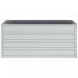Preview: Garten-Hochbeet 100x40x45 cm Verzinkter Stahl Silber