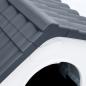Preview: Hundehütte Grau 57x68x66 cm Polypropylen