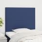 Preview: ARDEBO.de - Kopfteile 2 Stk. Blau 90x5x78/88 cm Stoff