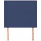 Preview: Kopfteile 2 Stk. Blau 90x5x78/88 cm Stoff