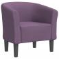 Preview: Clubsessel Lila Stoff