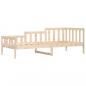 Preview: Tagesbett 90x190 cm Massivholz Kiefer