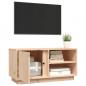 Preview: TV-Schrank 80x35x40,5 cm Massivholz Kiefer