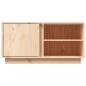 Preview: TV-Schrank 80x35x40,5 cm Massivholz Kiefer