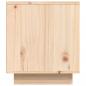 Preview: TV-Schrank 80x35x40,5 cm Massivholz Kiefer