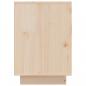 Preview: Nachttische 2 Stk. 50x34x50 cm Massivholz Kiefer