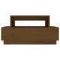 Preview: Couchtisch Honigbraun 80x55x40,5 cm Massivholz Kiefer