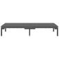 Preview: 9-tlg. Garten-Lounge-Set mit Kissen Poly Rattan Dunkelgrau