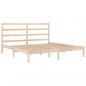 Preview: Massivholzbett Kiefer 200x200 cm