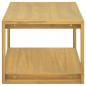 Preview: Wand-Badregal 90x45x35 cm Massivholz Teak