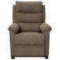Preview: Relaxsessel Taupe Stoff
