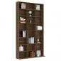 Preview: CD-Regal Braun Eichen-Optik 102x23x177,5 cm Holzwerkstoff