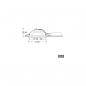 Preview: LTS LEWYM 102.840 Lewy Medium Einbau-Downlight, LED, 19W, 4000K, 2600lm, weiß (667820)