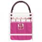 Preview: Kinderhochbett mit Tunnel Rosa 90x190 cm Massivholz Kiefer