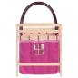 Preview: Kinderhochbett mit Tunnel Rosa 90x190 cm Massivholz Kiefer