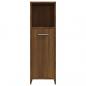 Preview: Badschrank Braun Eichen-Optik 30x30x95 cm Holzwerkstoff