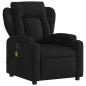 Preview: Massagesessel Schwarz Stoff