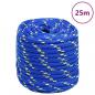 Preview: ARDEBO.de - Bootsseil Blau 16 mm 25 m Polypropylen