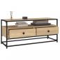 Preview: TV-Schrank Sonoma-Eiche 100x35x45 cm Holzwerkstoff