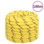 Preview: Bootsseil Gelb 20 mm 100 m Polypropylen