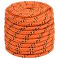 Preview: Bootsseil Orange 18 mm 50 m Polypropylen