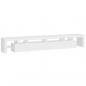 Preview: TV-Schrank mit LED-Leuchten Weiß 260x36,5x40 cm
