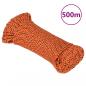 Preview: ARDEBO.de - Bootsseil Orange 5 mm 500 m Polypropylen