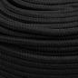 Preview: Bootsseil Schwarz 10 mm 250 m Polypropylen