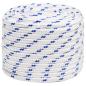 Preview: Bootsseil Weiß 16 mm 100 m Polypropylen