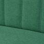 Preview: Sofa Stoff 117 x 55,5 x 77 cm Grün