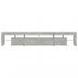 Preview: TV-Schrank mit LED-Leuchten Betongrau 230x36,5x40 cm